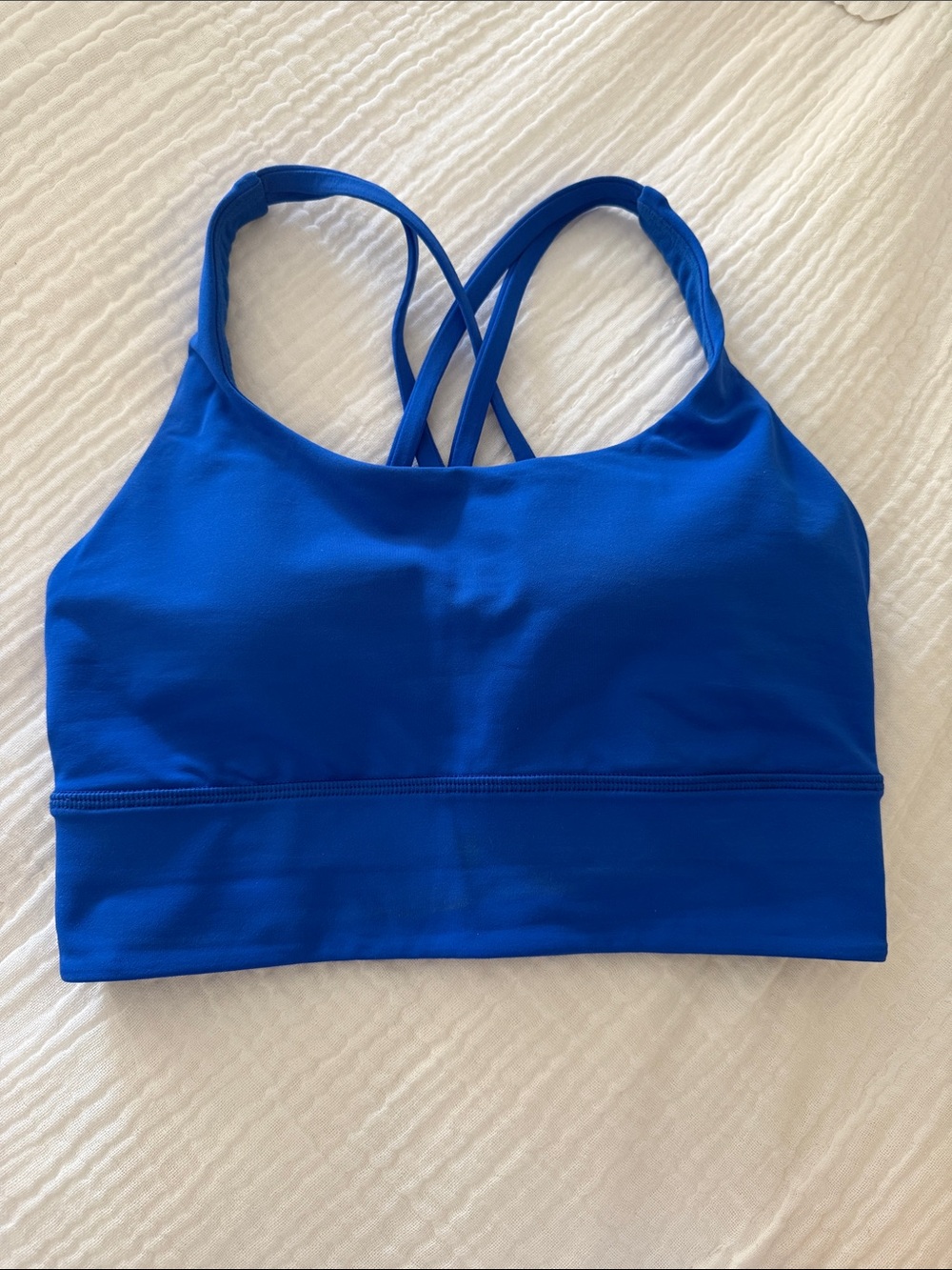 *like new* Lululemon Royal Blue Crop top